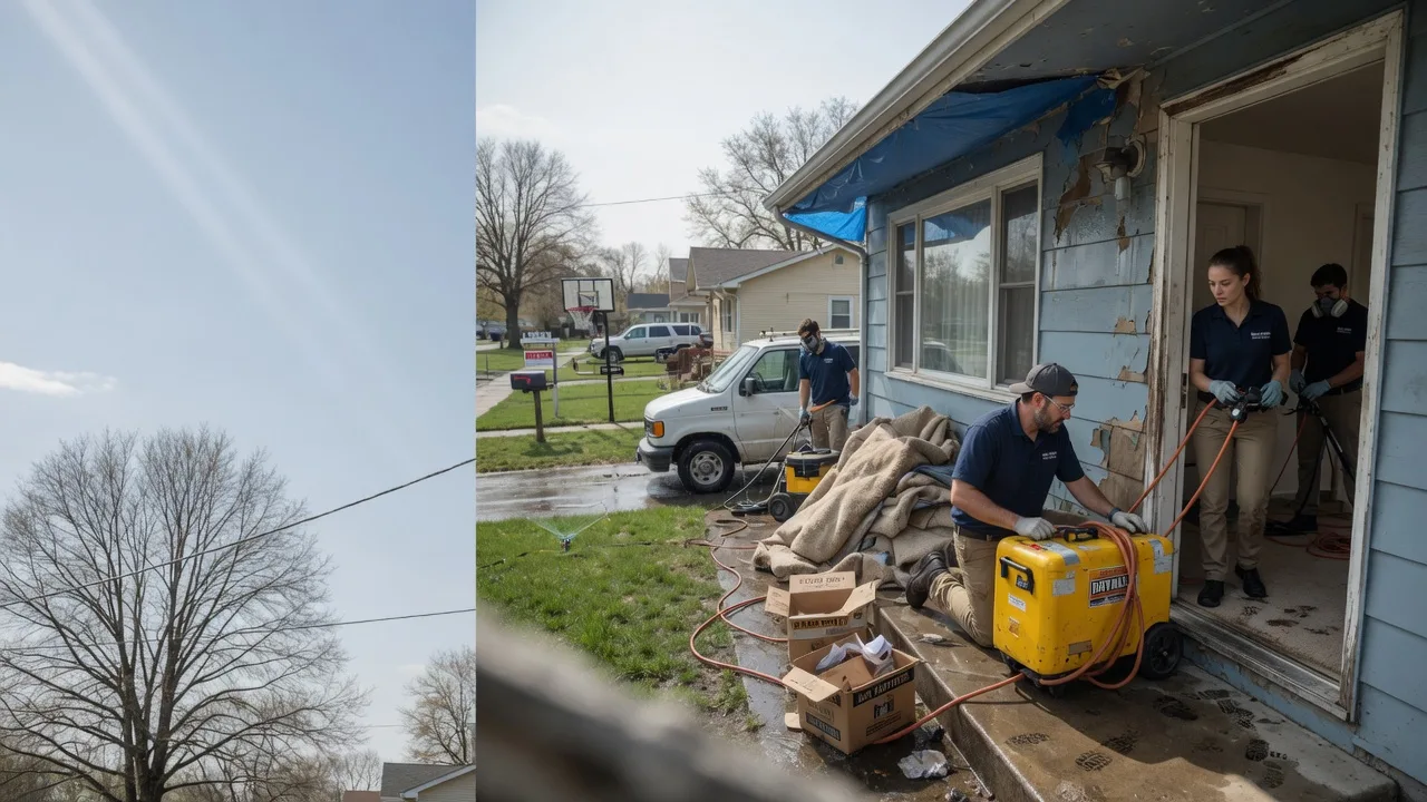 Basement Flood Cleanup in Chantilly, VA near me